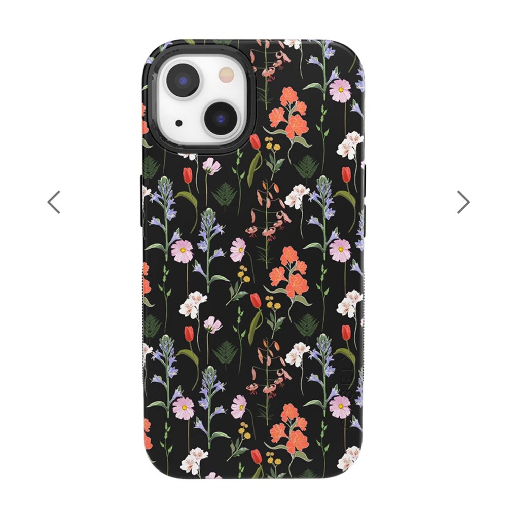 💢 2 for $30 - iPhone 14 Pro MagSafe case-Black Floral
